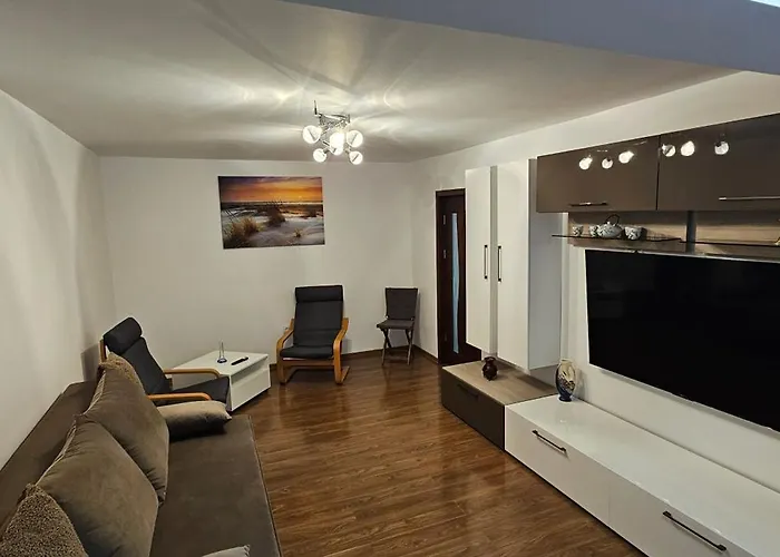 アパート Nou, Complet Utilat, Ideal Pentru Familii, Aproape De Mall, Parc Si Plaja